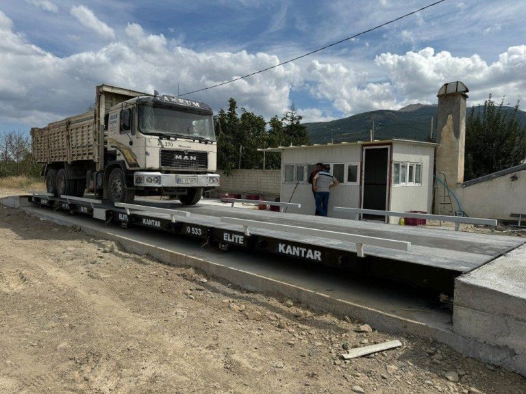 Afyonkarahisar’da Tır Kantarı: Mermer ve Maden Ocakları İçin Ağır Hizmet