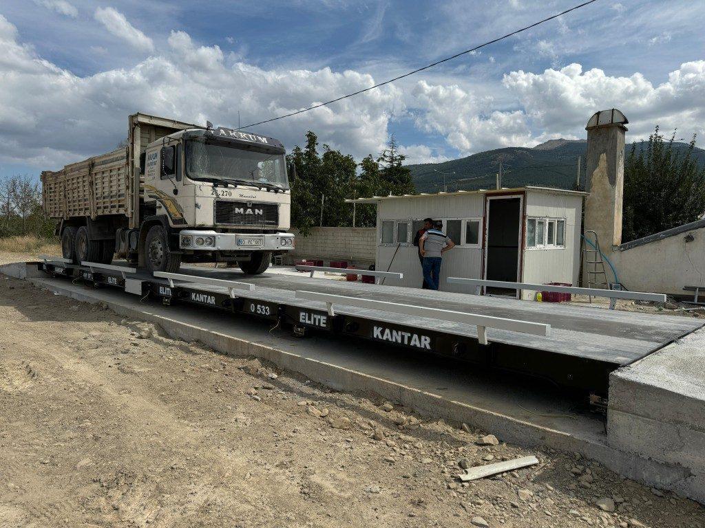 Afyonkarahisar’da Tır Kantarı: Mermer ve Maden Ocakları İçin Ağır Hizmet