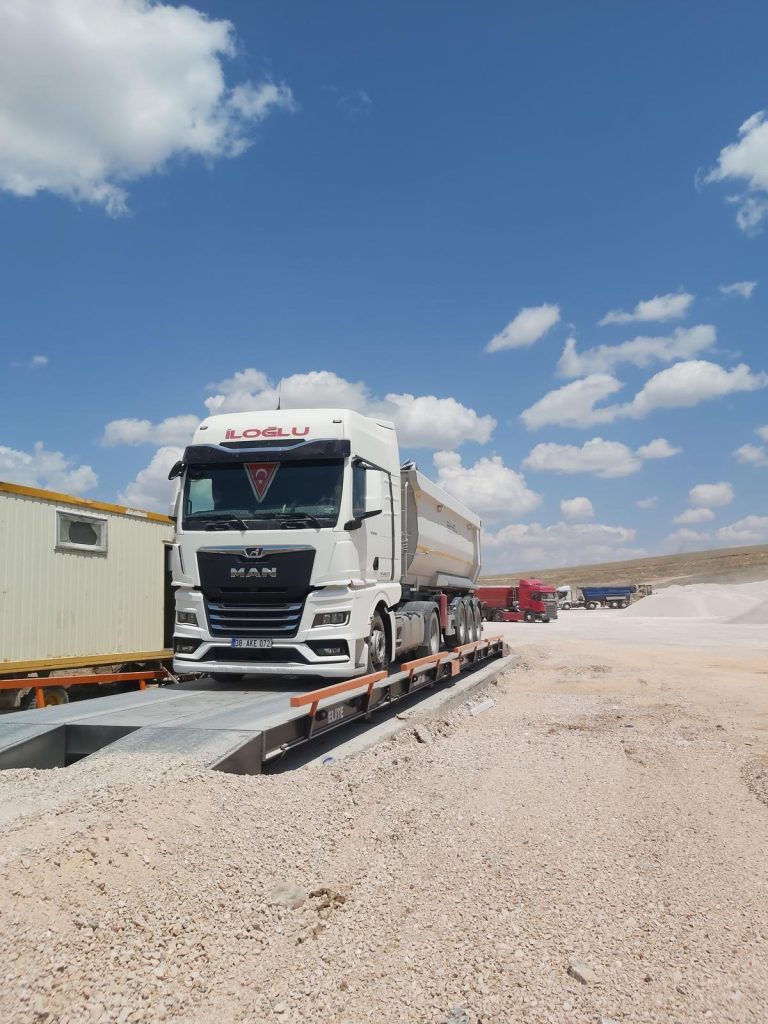 Kayseri’de Tır Kantarı: Mobilya ve Metal Sanayinde Tartım Düzeni