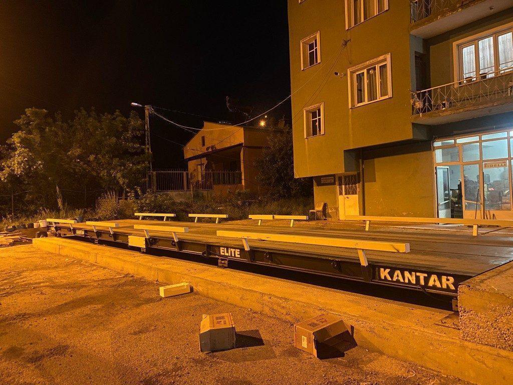 60 Tonluk Tır Kantarı Kurulumu