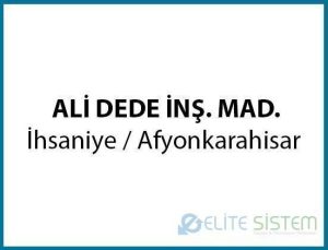 Ali Dede İnşaat – İhsaniye / Afyonkarahisar