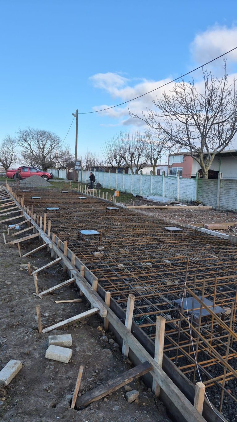 Beton temel öncesi demir donatı çalışması