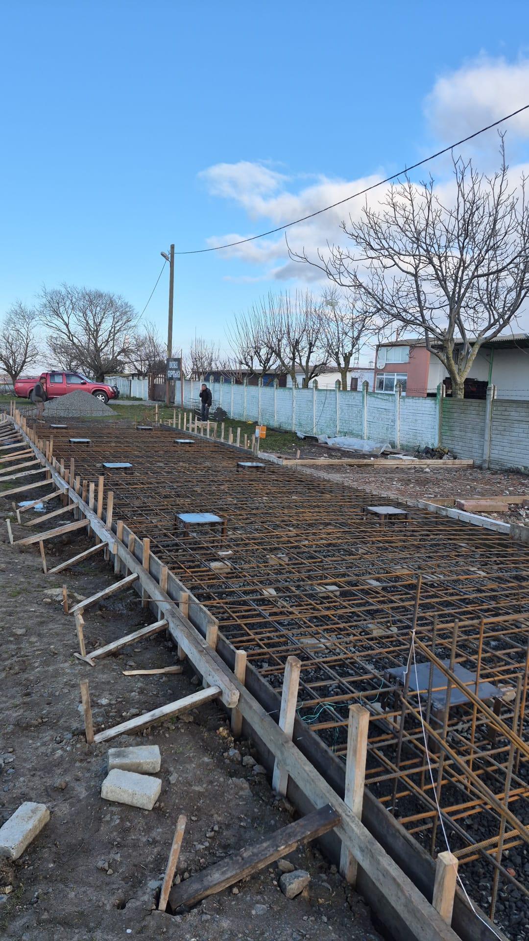 Beton temel öncesi demir donatı çalışması