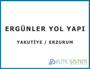 ERGÜLLER YOL YAPI – ERZURUM