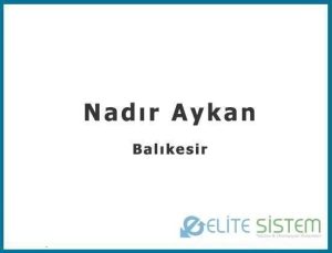 Nadir Aykan – Balıkesir