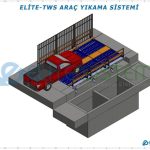 Teker ve Şasi Yıkama Sistemi — Montaj Detayı