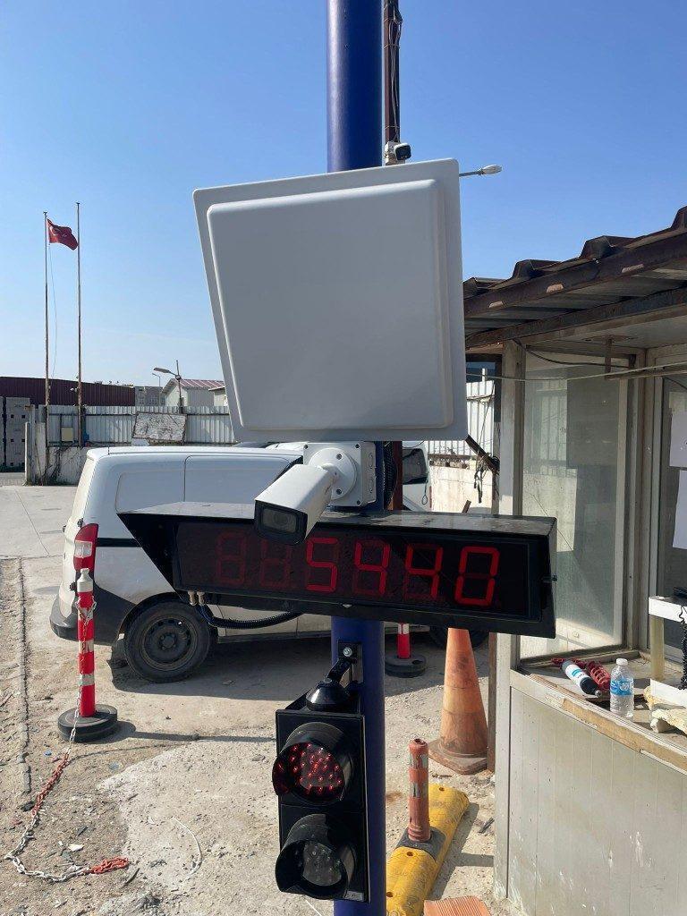 Tır kantarı dijital gösterge paneli ve ağırlık ölçüm sistemi