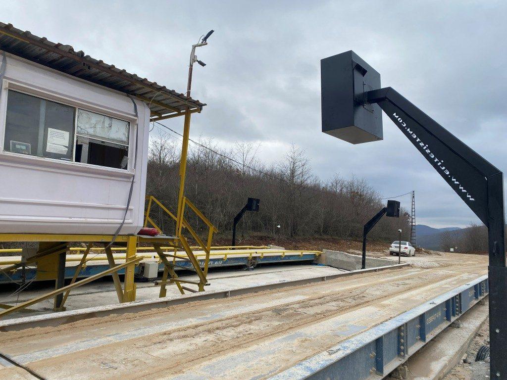 Tır kantarı platformu ve kontrol