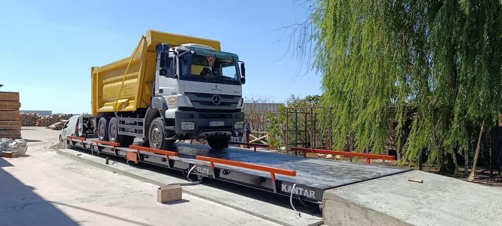 Zemin Üstü Tip B Tır Kantarı — Farklı Açıdan Görünüm
