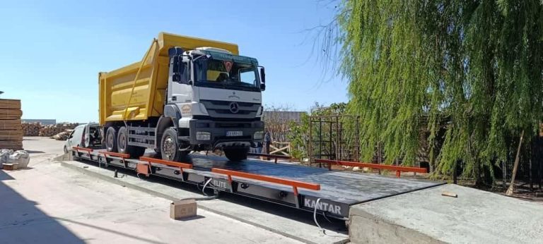 Zemin Üstü Tip B Tır Kantarı